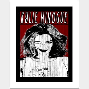Vintage Retro Kylie Minogue Posters and Art